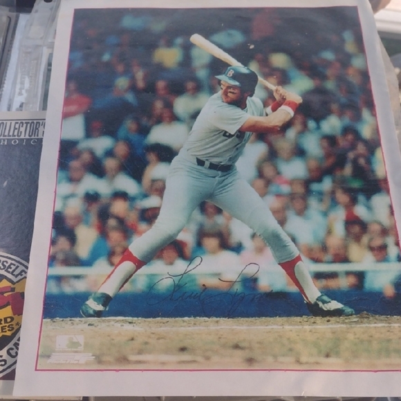 Baseball Player Poster with Autograph - Picture 1 of 2